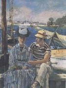 Edouard Manet Argenteuil (The Boating Party) (mk09) oil painting on canvas